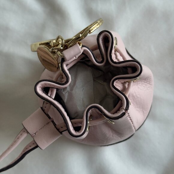 Rebecca Minkoff Micro Pink Bag Charm/Keychain - Picture 4 of 4